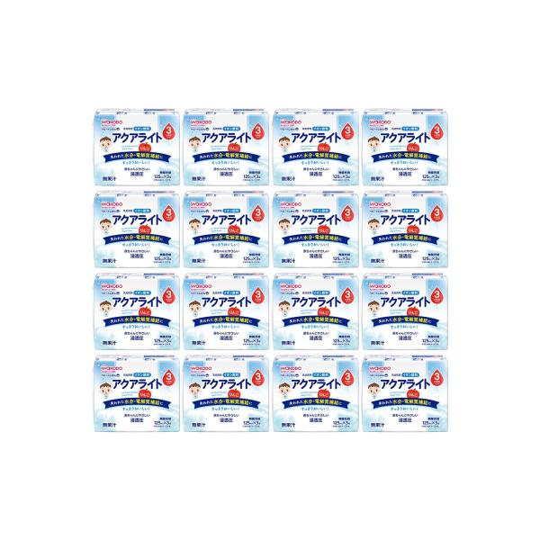 他サイト： 和光堂 ベビーのじかん アクアライトりんご 3か月頃から 125ml×48本の商品画像