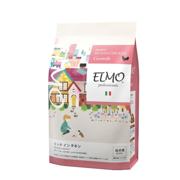 他サイト： ELMO エルモ パピー 幼犬用 リッチインチキン 離乳期から12ヶ月 800gの商品画像