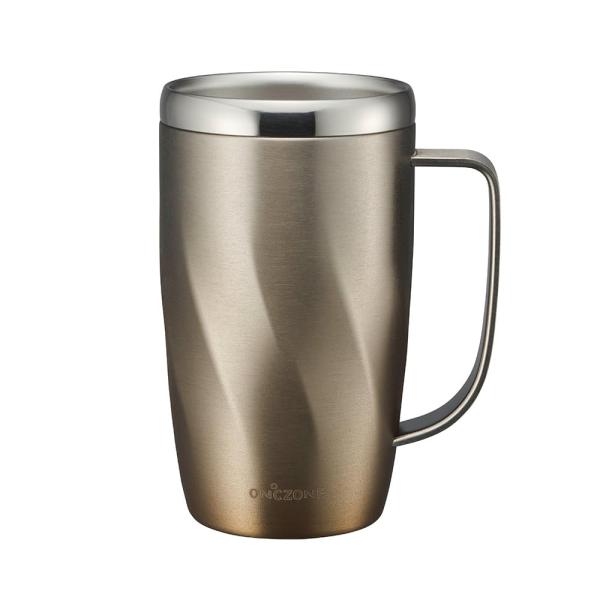 他サイト： 【ビール専用ジョッキ】 ドウシシャ ビアジョッキ ビール専科 450ml ゴールド 保冷専用 ON℃ZONE（オンドゾーン）の商品画像