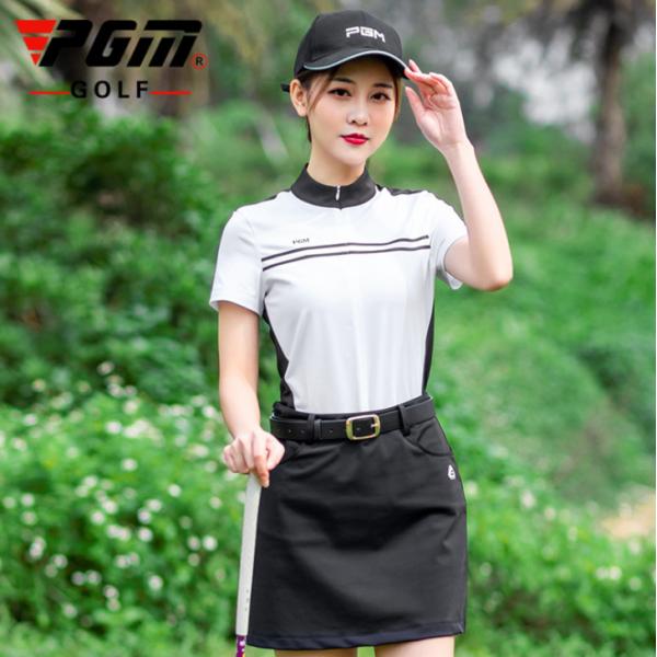 PXG レディース Tシャツ ゴルフウェア 立襟速乾運動半袖 通気性 夏服 PXG レディース Tシャツ ゴルフウェア 立襟速乾運動半袖 通気性 夏服
