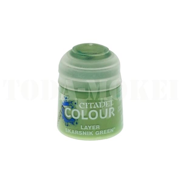 CITADEL COLOUR 22-26 LAYER:SKARSNIK GREEN �V�^�f���J���[ ��6
