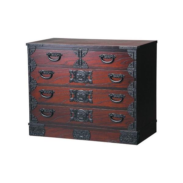 民芸チェスト 整理タンス 駿河605号 静岡県産 : 戸田家具 - 通販