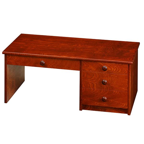 MKシリーズ日本製 静岡県産材質：天然木ケヤキ材サイズ：巾900ｘ奥行450ｘ高さ375 (mm)【左】引出し内寸：巾485ｘ奥行350ｘ高さ50 (mm)【右上】引出し内寸：巾280ｘ奥行350ｘ高さ50 (mm)【右真ん中】引出し内寸：...