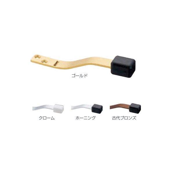 ベスト 上框戸当り No.417 A=95 仕上色:ゴールド・白ゴム / 1個 (開き