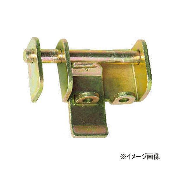 クマモト PLUS クロメートW貫抜 小 D-46(小) / 1個 (閂 カンヌキ かんぬき 貫抜 防犯 鍵 錠 カギ ドア 扉 交換 金物）
