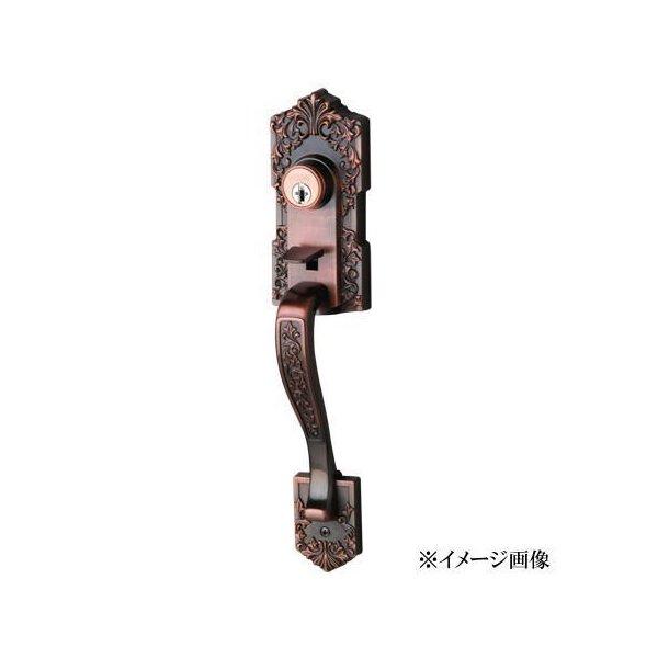 長沢製作所 古代 装飾玄関錠 アスカ TU-203 ワンロック 24506GB　(旧品番24505GB)