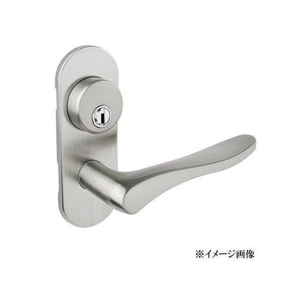 長沢製作所 GM 1Kレバーハンドル 小判座 シリンダー付間仕切錠 TXS
