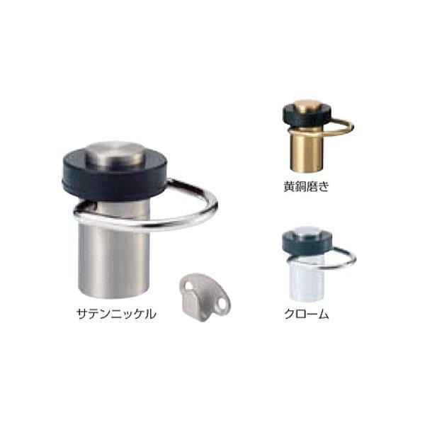 ベスト 床付戸当り(リング付) No.422BR 仕上色:サテンニッケル / 1個