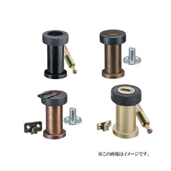 デッドストック 真鍮 戸当り 4個 ドアストッパー ドアホルダー ヴィンテージ ベスト 床付戸当り No.450 仕上色:サテンニッケル / 1個 (開きドア用
