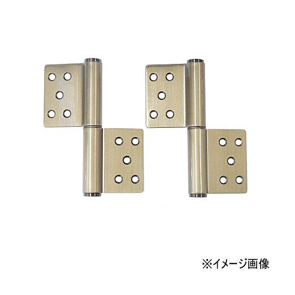 クマモト PLUS ステンレスKJ面付旗丁番 K-33W-127 左右兼用型 3x127mm