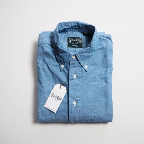 GITMAN VINTAGE（ギットマンヴィンテージ） シャンブレーボタンダウン