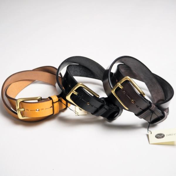 JABEZ CLIFF（ジャベツクリフ） ベルト STIRRUP LEATHER BELT 28mm幅