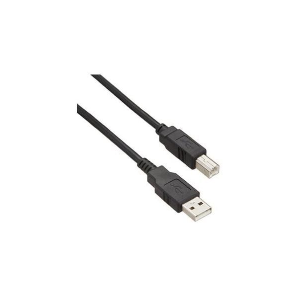 iBUFFALO USB2.0ケーブル1.5m ブラック BSUAB215BK
