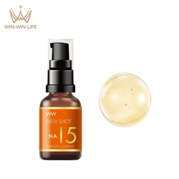 明色化粧品 メディショット NA15リンクル濃美容液 浸透型美容液 30ml ハリ ツヤ 透明感 高濃度美容成分 なじむ浸透 肌深部ケア うるおい補給 乾燥防止