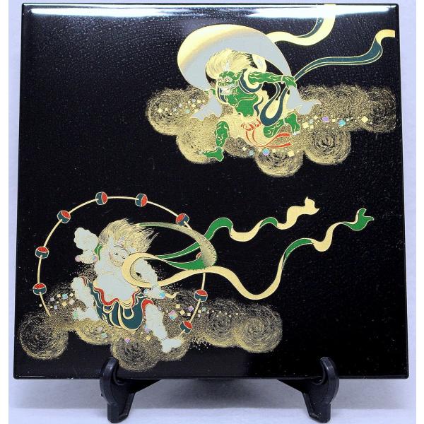 漆芸マウスパッド 風神雷神 : お土産処渡月橋オンラインショップ