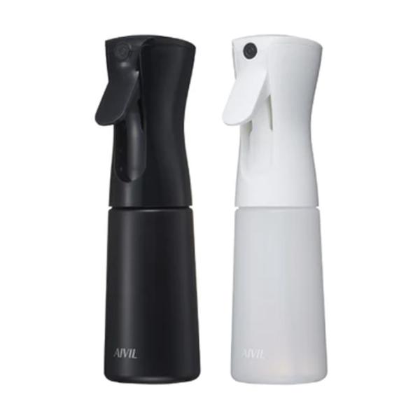 送料無料 アイビル エアリーミスト 220ｍL スプレーボトル AIVIL 白 黒 霧吹きミスト スプレイヤー 細かい 美容室 おしゃれ サロン用 美容室 美容院 ガーデニング【TG】
