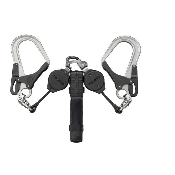 タジマ ハーネス用ランヤード 巻取式ダブル VR150L ダブルL8 A1VR150L タジマ ハーネス用ランヤード 巻取式ダブル VR150L ダブルL8 A1VR150L