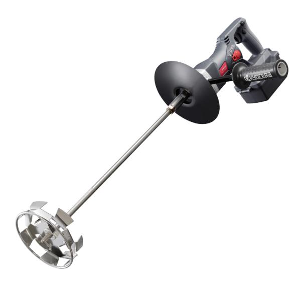 ・電源と電源コードが気にならない。取り回しに優れたコードレスモデル・優れた撹拌性能の150ｍｍリング付ステンレスダブルスクリューを付属・かくはん物の付着を防ぐバッテリーカバー、トリガーカバー、ロックボタンカバー付き【仕様】・電源：18V、5...