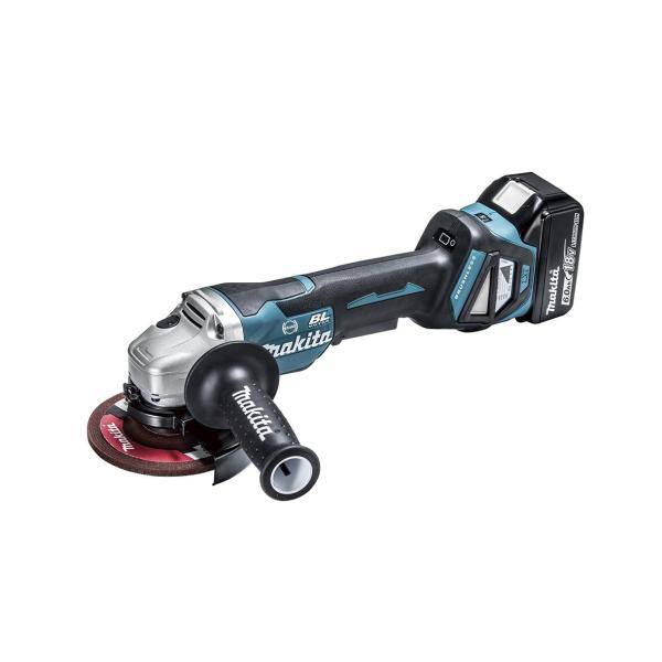 マキタ 125mm-18V(6.0Ah)充電式ディスクグラインダ GA518DRGX 無線連動
