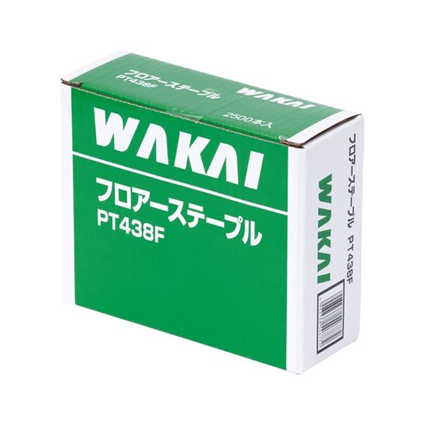 若井産業 フロアーステープル 4mm幅 足長38mm PT438F 2,500本