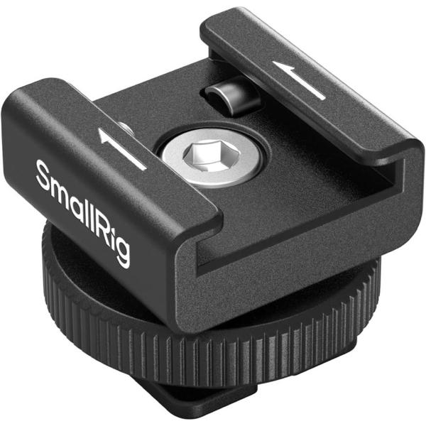 SmallRig ワイヤレスマイク用 コールドシュー マウントアダプター Wireless Microphone Support with Cold Shoe Mount 4822