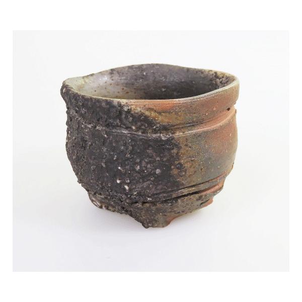 備前焼 末石泰節作 桟切りぐい飲み ギフト/父の日/敬老の日/記念品