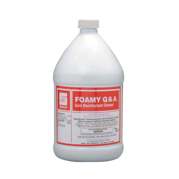 スパルタンケミカル 強力酸性洗剤 フォーミーQ&amp;A 3.79L 酸性浴室用クリーナー EPA登録製品 アムテック 錆 水垢 湯垢