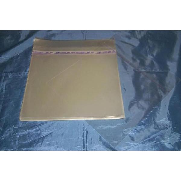 12インチ　LP ノリ付き袋　100枚　ノリ付きビニール　OPP トーセロパック レコード LP用のり付きビニール(セロパック) 100枚セット/外袋