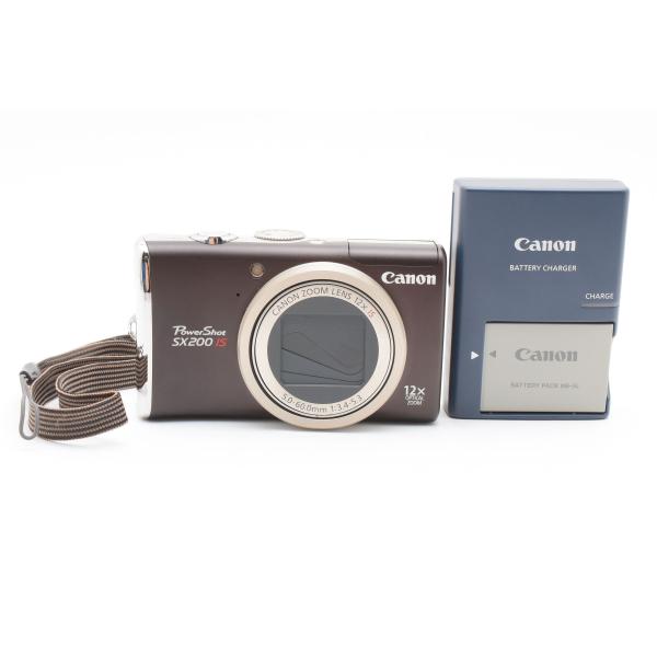 美品 Canon キャノン PowerShot SX200 IS ☆元箱 : TOKAICAMERA - 通販
