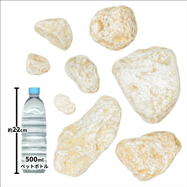 ナチュラルイエローロック 50 150mm 0kg kg 10袋 おしゃれ 可愛い 黄 パステル 玄関 庭 置き石 縁石 庭石 外構 Nyr50 10 東海砂利 株式会社 通販 Yahoo ショッピング