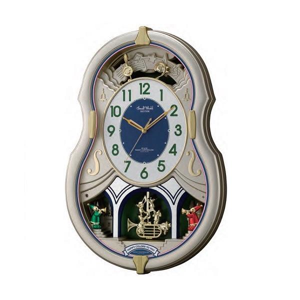 【新品未使用】からくり時計 スモールワールドカラーズ 4MN543RH18 tokaitaime_4mn543rh18