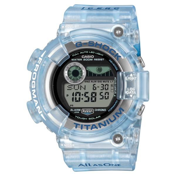 G-SHOCK ジーショック GW-8202K-2JR フロッグマン FROGMAN イルカクジラモデル 2026 タフソーラー ISO200m潜水用防水 ブルースケルトン CASIO カシオ 国内正規品