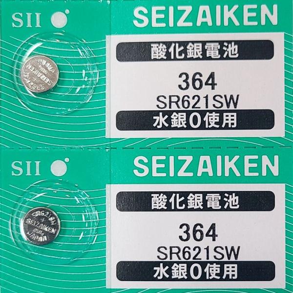 寿命切れ電池を時計に入れたまま放置しておくと、電池が膨らんだり漏液し、時計に悪い影響を与える恐れがあります。なるべく早く新しい電池と交換することをおすすめします。●腕時計用酸化銀電池（0%Hg無水銀電池）●公称電圧：1.55V●サイズ：直径...