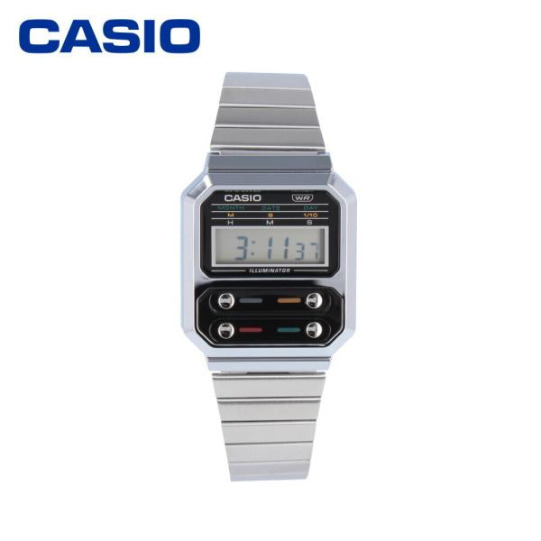 CASIO チープカシオ A1000 ステンレス CASIO チープカシオ A1000 ステンレス ステンレスケースの