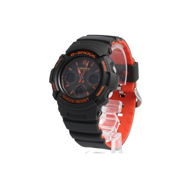 CASIO G-SHOCK AWG-M100MR　電波ソーラー時計　オレンジ G-SHOCK AWG-100MR-4AJF Rescue Orange Series（レスキュー