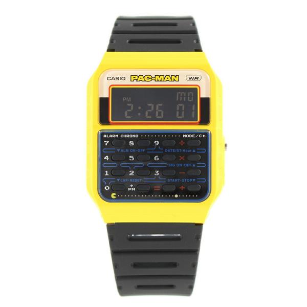 限定 パックマン コラボ CASIO カシオ 腕時計 CA-53WPC 美品 CASIO（カシオ） CASIO CLASSIC CA-53WPC-1B パックマン