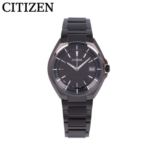 CITIZEN アテッサCB3015-53E ブラックチタン エコドライブ シチズン アテッサ ブラックチタン 3針 ワールドタイム CB3015