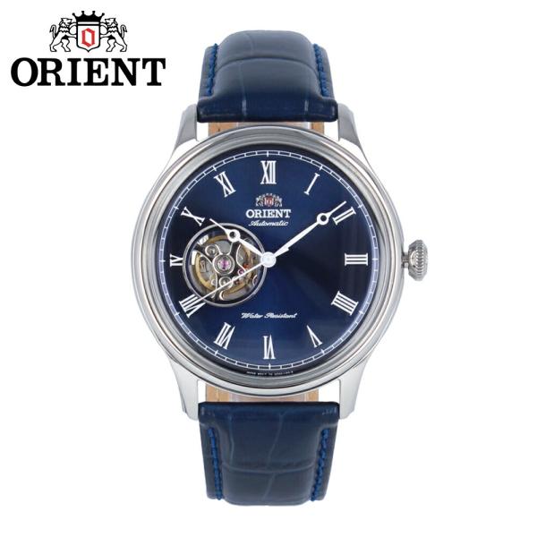 ORIENT ModelD 自動巻き オープンハート ネイビー メンズ腕時計 ORIENT オリエント腕時計 メンズ メカニカル オートマチック 自動巻き