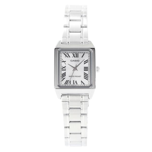 CASIO カシオ LTP-V007D-7B スタンダード 腕時計 レディース クオーツ アナログ 3針 真鍮 ステンレス メタル シルバー 【ネコポス発送・BOXなし】 爆買
