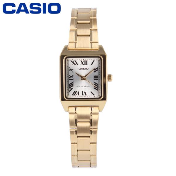 カシオ　CASIO クオーツ　スクエア　ゴールドカラーコンビ　アクセサリー CASIO 腕時計 CASIO（カシオ)クラシックメタルスクエア