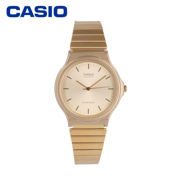Ⴤ1299 美品ꕤSEIKO アナデジ 腕時計 ゴールド レクタンギュラー 3針 tokei-tokia_mq-24g-9e