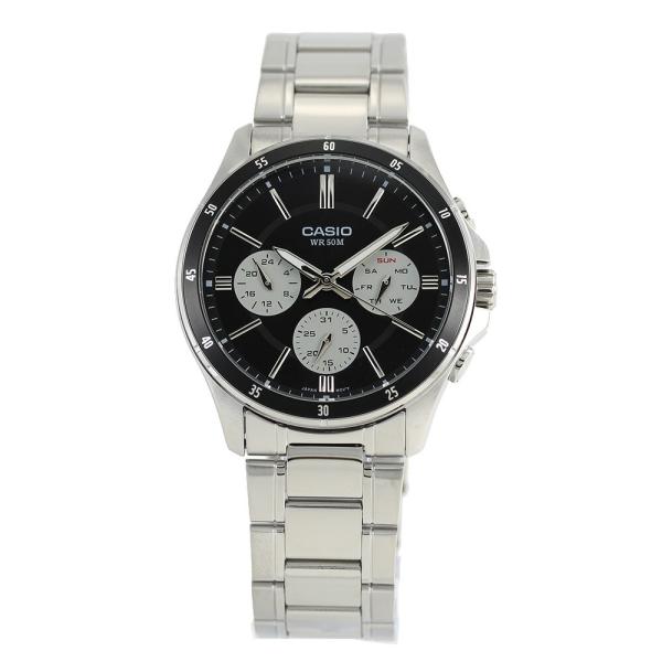 CASIO（カシオ） CASIO STANDARD MTP-1374D-1A3 シルバー ブラック 