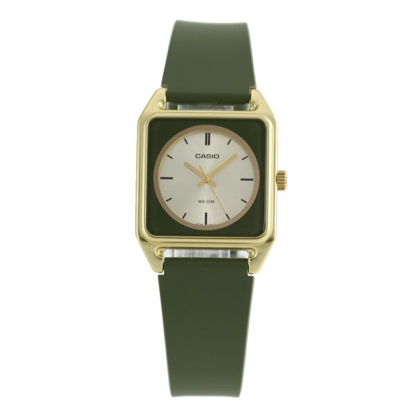 カシオ　MTP-B170-3E グリーン　ゴールド　緑　金　チプカシ CASIO（カシオ） CASIO MTP-B170-3E スクエア ゴールド グリーン