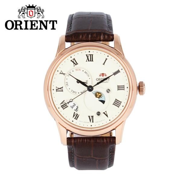 ミ*ン様 ORIENT 自動巻き時計 ゴールド文字盤 ブラウンレザー 楽天市場】オリエント ORIENT Brain メンズ 腕時計 D35L05-40 ゴールド