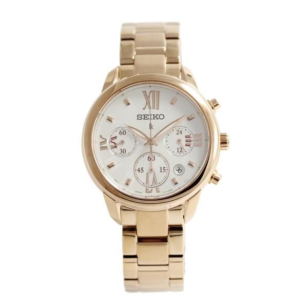 美品・付属品完備　SEIKO LUKIA レディース腕時計 定価約63,000円 LUKIA SEIKO ルキア SRWZ88P1 クォーツ ローズゴールド レディース