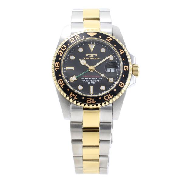 TECHNOS(時計) TECHNOS テクノス T2444TB メンズ GMT クォーツ TECHNOS(時計) TECHNOS テクノス T2444TB メンズ GMT クォーツ