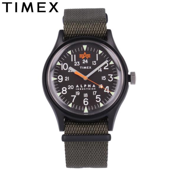 TIMEX タイメックス Alpha コラボ腕時計 メンズ クオーツ 3針