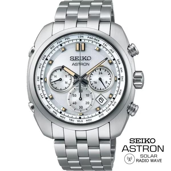 【美品】SEIKO アストロン SBXY025 電波ソーラー チタン クロノ ASTRON SEIKOアストロン SBXY025 ORIGIN ソーラー電波時計 クロノ