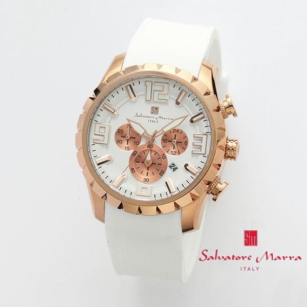 サルバトーレ・マーラ（SALVATORE MARRA） SM22111-PGWHWH 