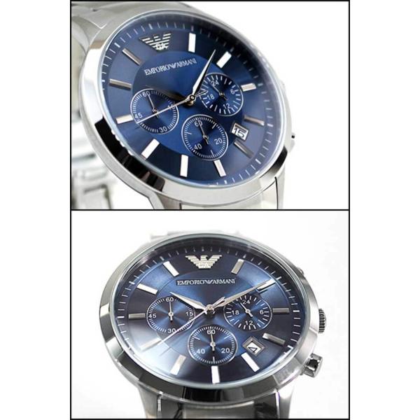 Emporio Armani エンポリオアルマーニ メンズ 青 銀 ブルー シルバー 腕時計 時計 Watch ウォッチ Ar2448 Buyee Buyee 提供一站式最全面最专业现地yahoo Japan拍卖代bid代拍代购服务 Bot Online